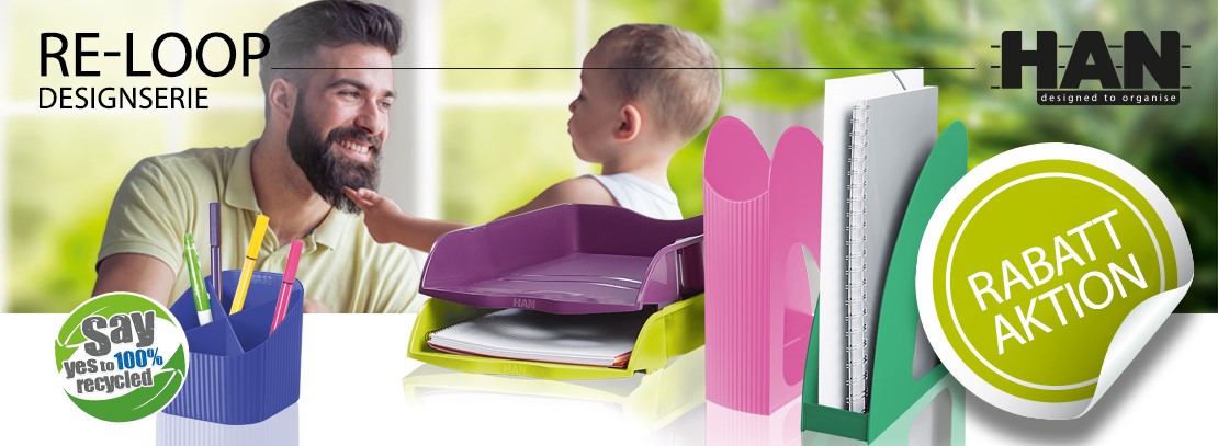 HAN Re-LOOP aus recyceltem Kunststoff