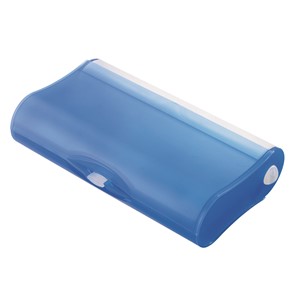 HAN Schüleretui 3-FACH-COOL – Grün-transparent, Mit Geheimfach & Stundenplan, 210x125x51 Mm