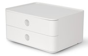 HAN SMART-BOX ALLISON, Schubladenbox stapelbar mit 2 Schubladen, snow white