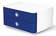 HAN SMART-BOX ALLISON, Schubladenbox stapelbar mit 2 Schubladen, royal blue