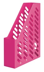HAN Stehsammler KLASSIK, DIN A4/C4, mit Sicht- und Griffloch, Trend Colour pink