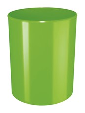 HAN Design-Papierkorb i-Line, 13 Liter, hochglänzend, rund, New Colour grün