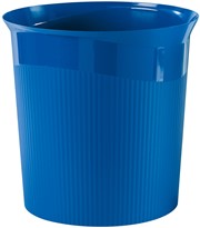 Papierkorb HAN Re-LOOP, 13 Liter, 100% Recyclingmaterial, rund, blau
