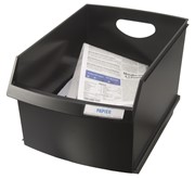 HAN Papierkorb LOGO-DRIVE, 25 Liter, schwarz