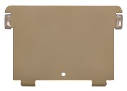 HAN Stützplatte für Holz-Karteikästen und -tröge, DIN A6 quer, Metall, braun