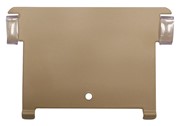 HAN Stützplatte für Holz-Karteikästen und -tröge, DIN A7 quer, Metall, braun