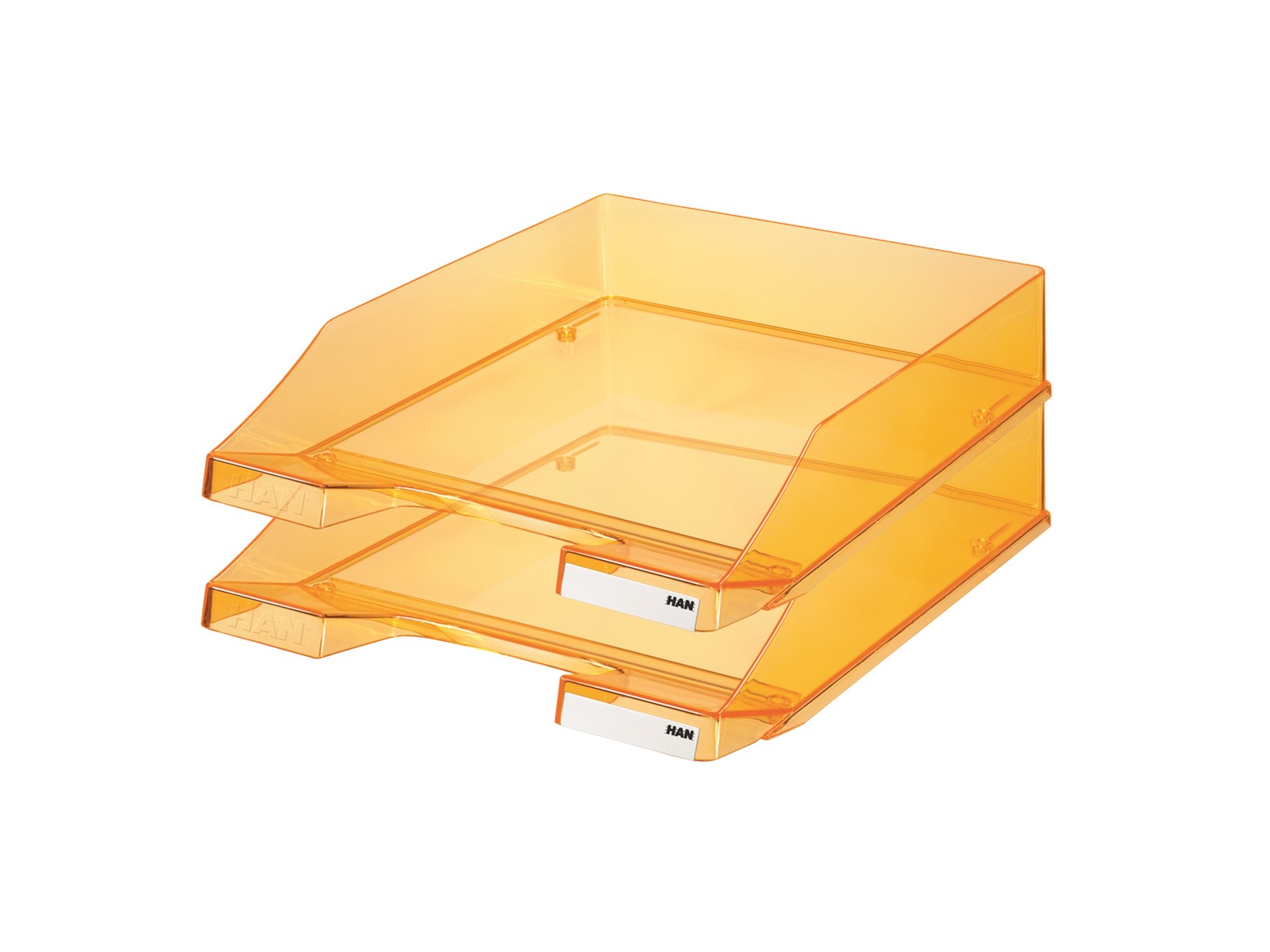 HAN 1026-X-28 - Briefablage KLASSIK, DIN A4/C4, transparent-orange