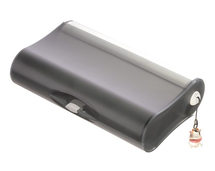 HAN Schüleretui 3-FACH-COOL – Grün-transparent, Mit Geheimfach & Stundenplan, 210x125x51 Mm