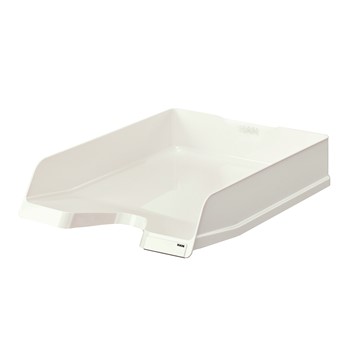HAN 10275-12 - Briefablage VIVA, DIN A4/C4, stapelbar, mit Clip, hochglänzend, weiß