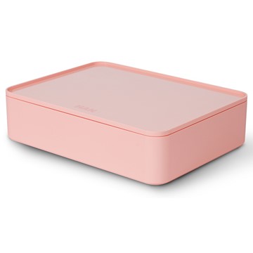 HAN 1110-86 - SMART-ORGANIZER ALLISON, praktische, stapelbare Utensilienbox mit Innenschale u. Deckel, flamingo rose