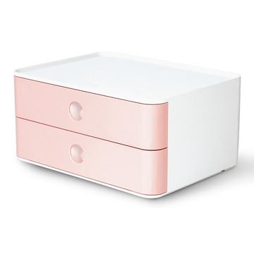 HAN 1120-86 - SMART-BOX ALLISON, Schubladenbox stapelbar mit 2 Schubladen, flamingo rose