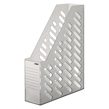 transluzent-grau DIN A4//C4 HAN 1611-69 Stehsammler Twin