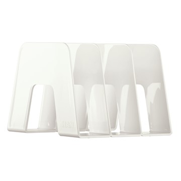HAN 16200-12 - Katalogsammler SORTER, DIN A4/C4, 3 Fächer, extra stabil, hochglänzend, weiß