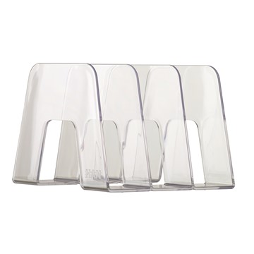 HAN 16200-23 - Katalogsammler SORTER, DIN A4/C4, 3 Fächer, extra stabil, hochglänzend, glasklar