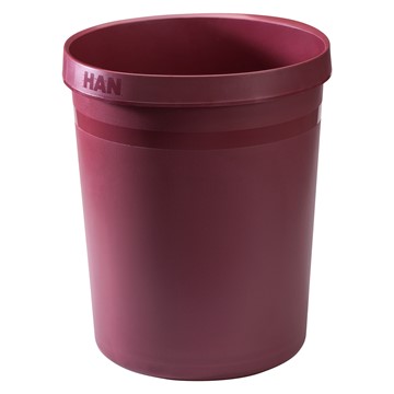 HAN 18198-17 - Papierkorb GRIP KARMA, 18 Liter, Recyclingmaterial, öko-rot