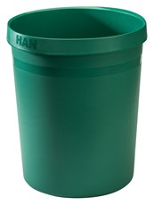 HAN Papierkorb GRIP KARMA, 18 Liter, Recyclingmaterial, öko-grün
